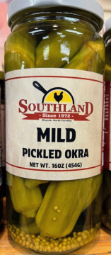 Mild Okra Pickles